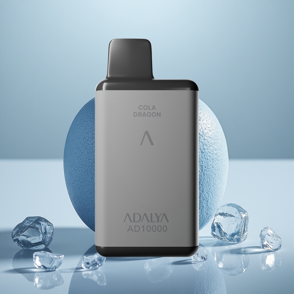 Adalya AD 10000 Puffs Disposable Vape Gelo Azul Space Gray USB-C vape Portugal