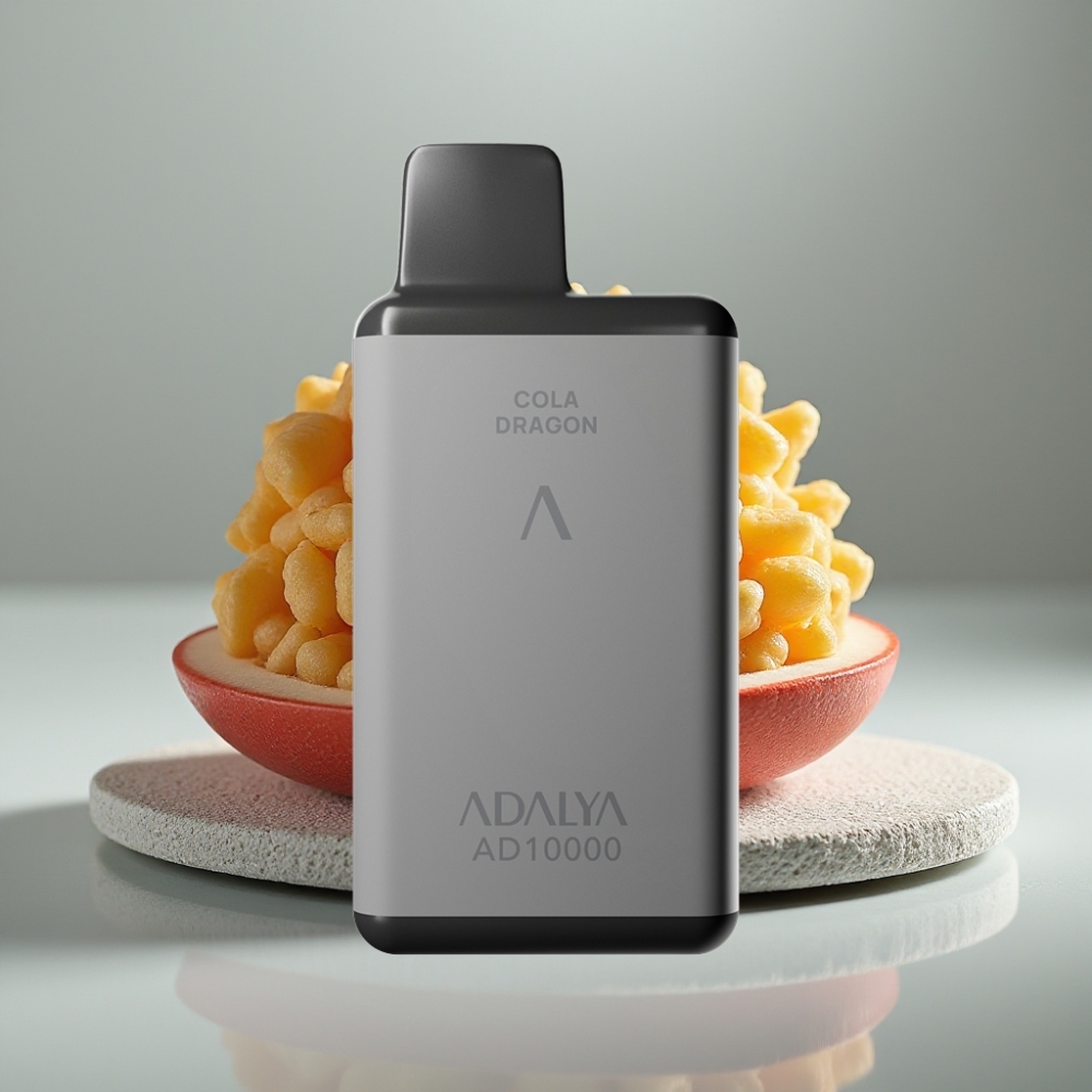 Adalya AD 10000 Puffs Disposable Vape Lorde Inglês Cinza Espacial 14ml 2% USB-C
