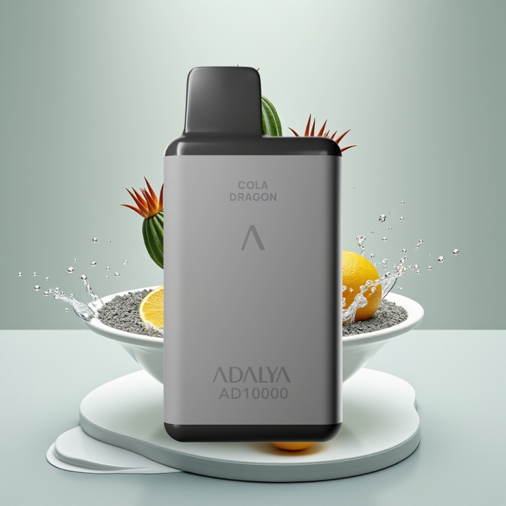Adalya AD 10000 Puffs Disposable Vape Saboeira do Cacto Cinza Espacial 14ml 2%