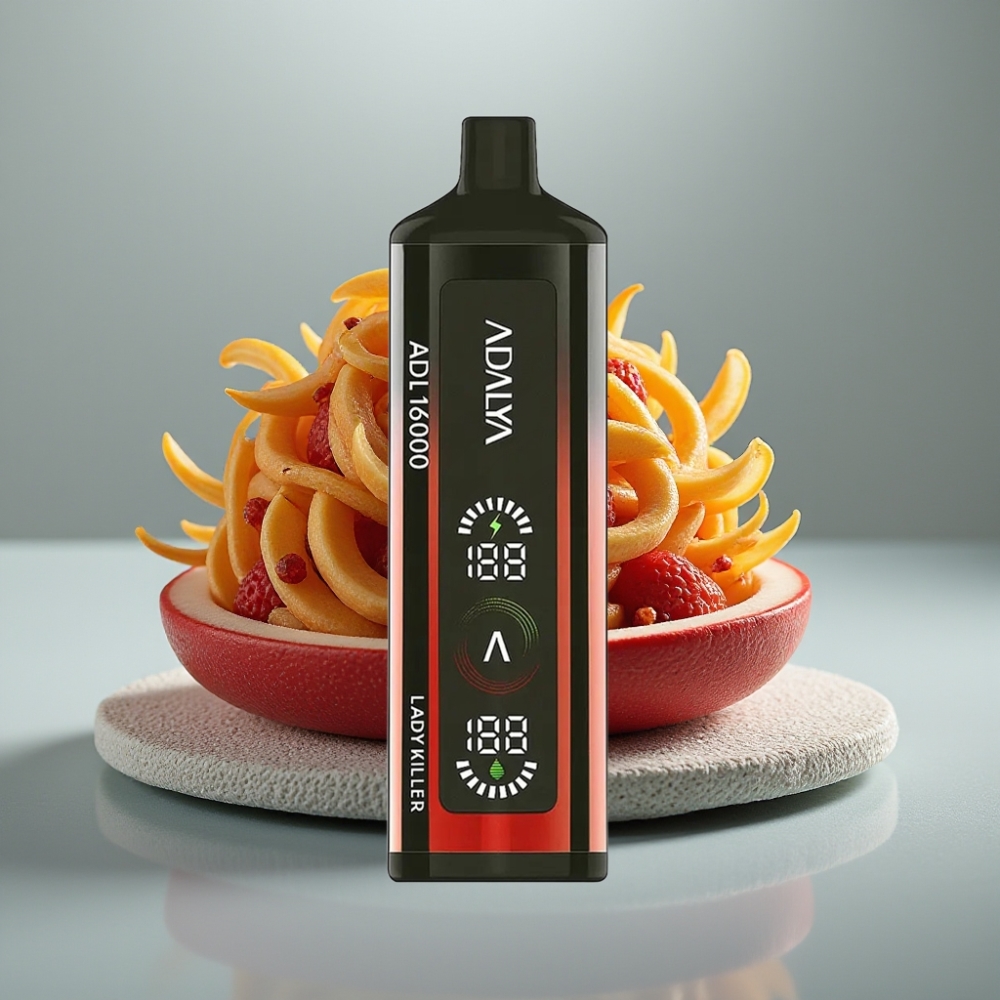 Adalya ADL 16000 PRO Puffs Disposable Vape Matador de Almas, Tela Digital, Bobina Smart Mesh, USB-C