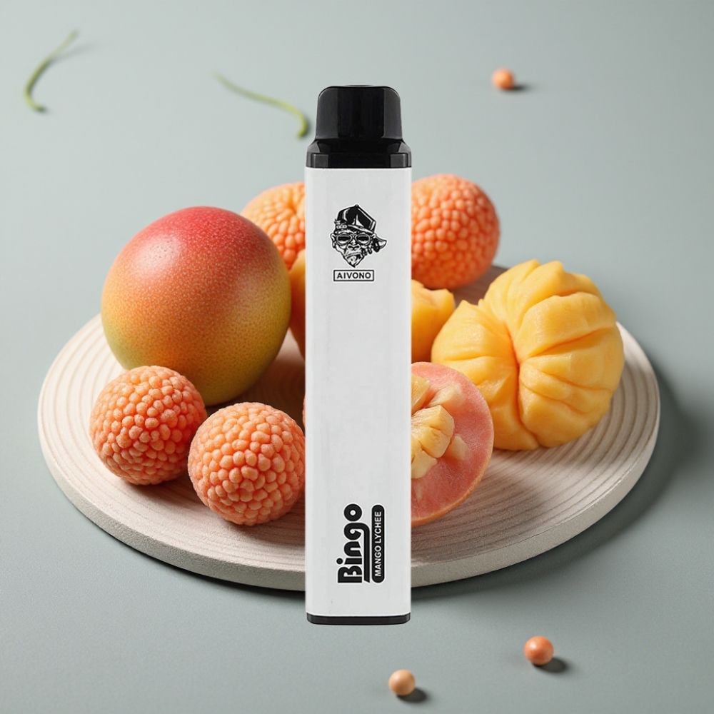 Aivono AIM BINGO 4000 Puffs 10mL 1000mAh Recarregável Manga Lichia