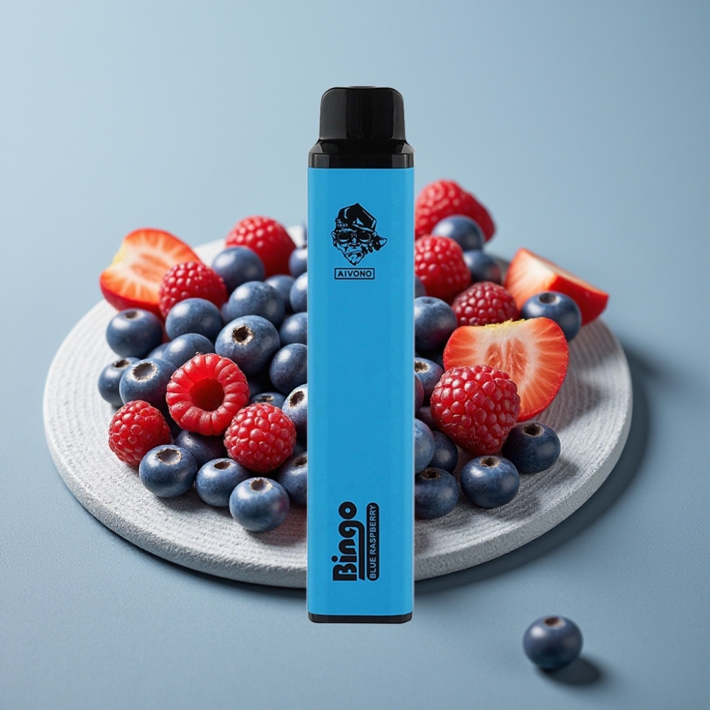 Aivono AIM BINGO 4000 Puffs Disposable Vape Framboesa Azul 10mL 1000mAh