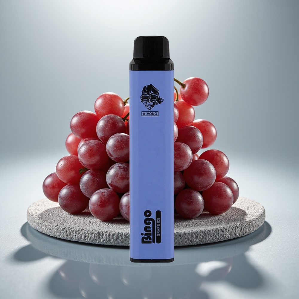 Aivono AIM BINGO 4000 Puffs Recarregável 10mL Uva Gelo 1000mAh vape Portugal