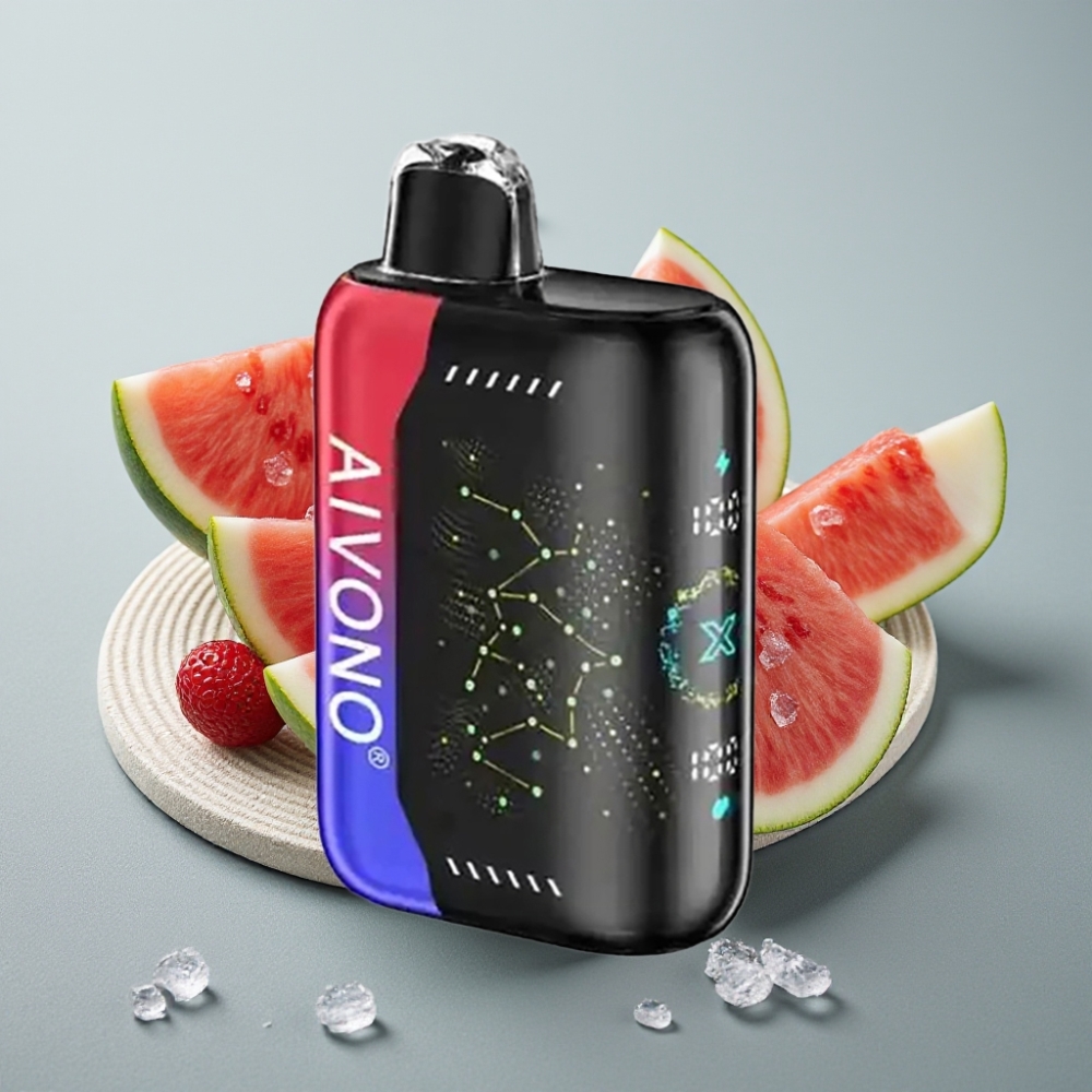 Aivono AIM BOOM 25000 Puffs 28ml 650mah Tipo-C Melancia Cereja Gelo