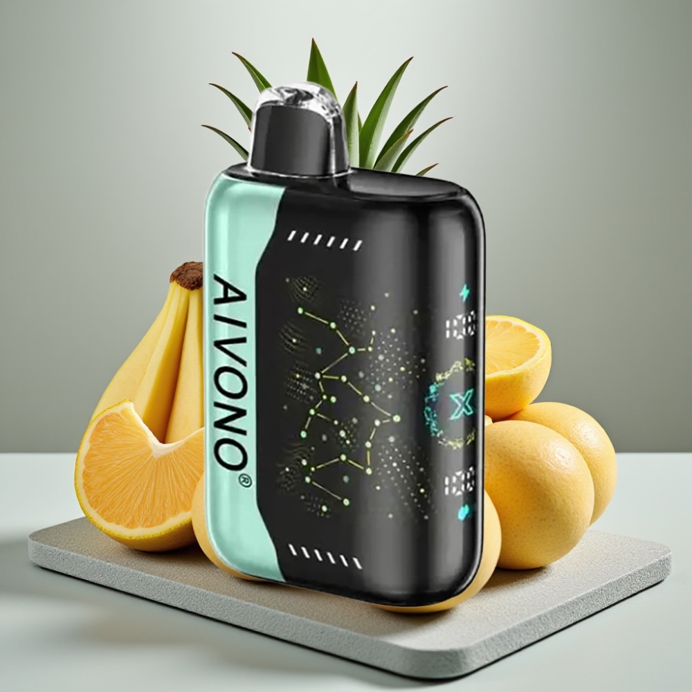 Aivono AIM BOOM 25000 Puffs 28ml Sour Mango Pineapple 0%-5% 650mAh Type-C