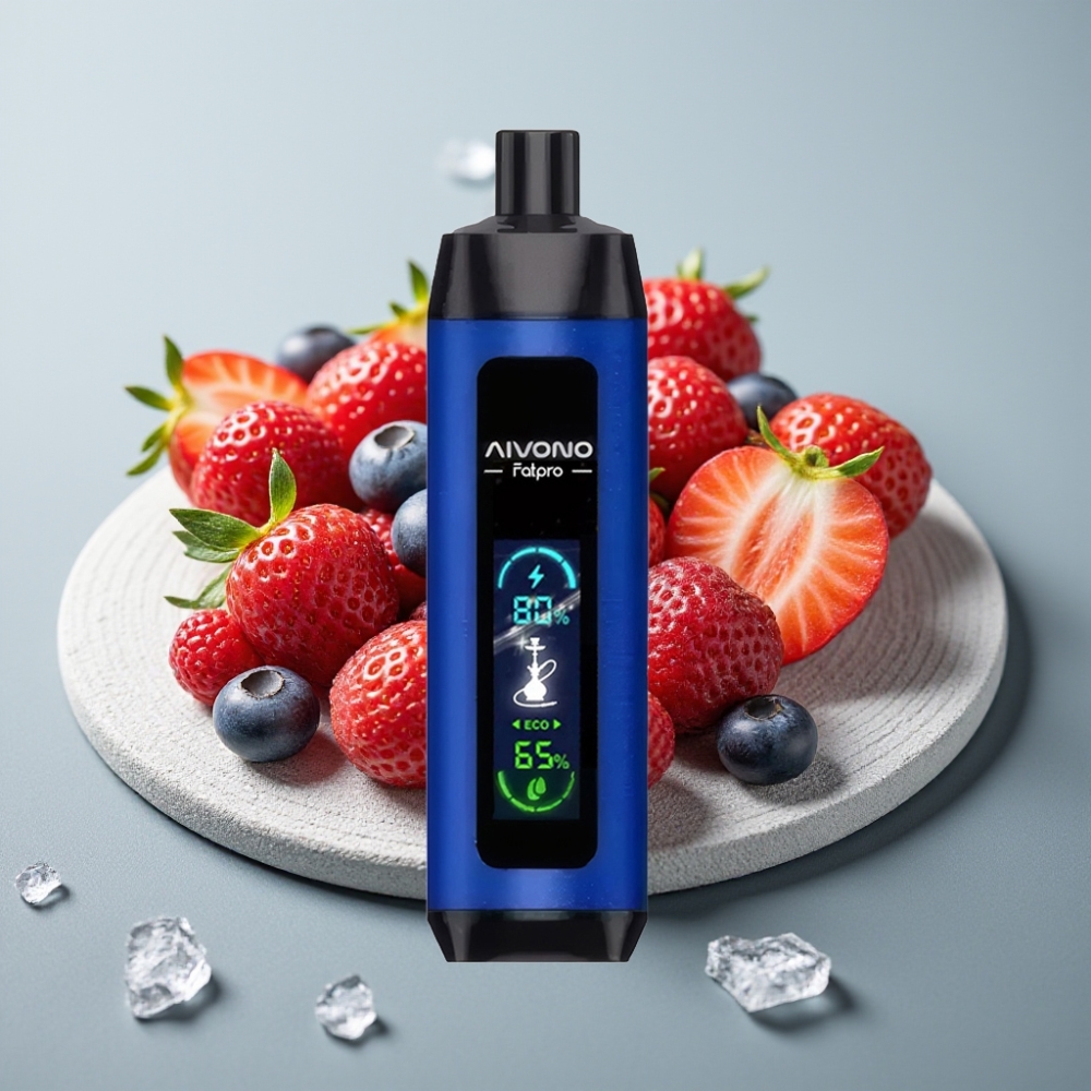 Aivono AIM FATPRO 22000 Puffs 28ml 600mAh Rechargeable Berry Ice vape Portugal
