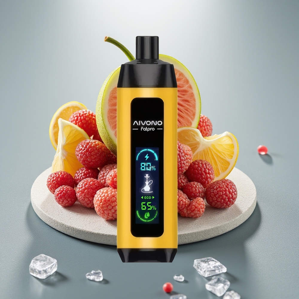 Aivono AIM FATPRO 22000 Puffs Recarregável 28ml Gelo Refrescante Eco/Boost