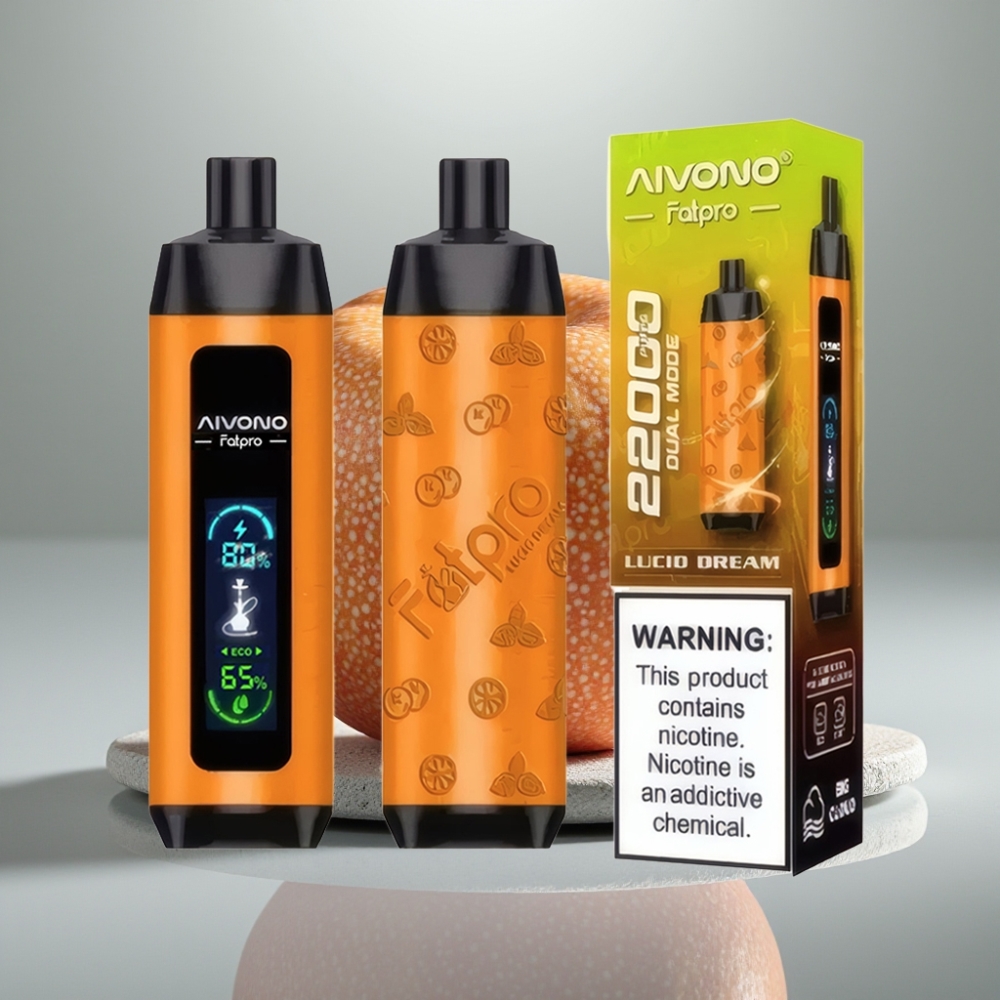 Aivono AIM FATPRO 22000 Puffs Recarregável 28ml Sabor Sonho Lúcido Dual Modes