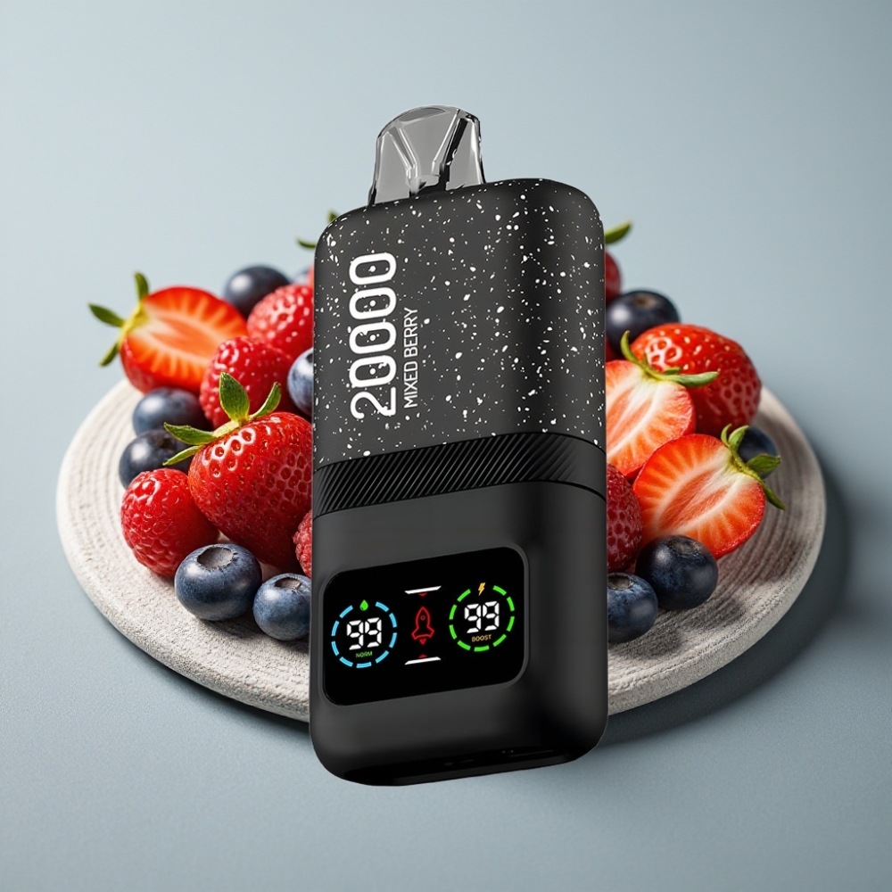 Aivono AIM MAGIC 20000 Puffs Dual Mesh LCD Recarregável Sabor Frutas Silvestres