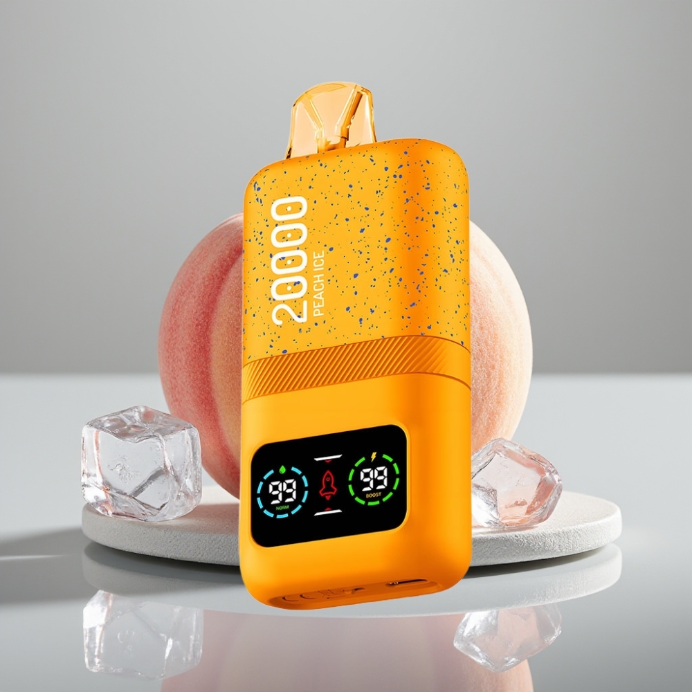 Aivono AIM MAGIC 20000 Puffs Recarregável Tipo-C 26ml Gelo Pêssego