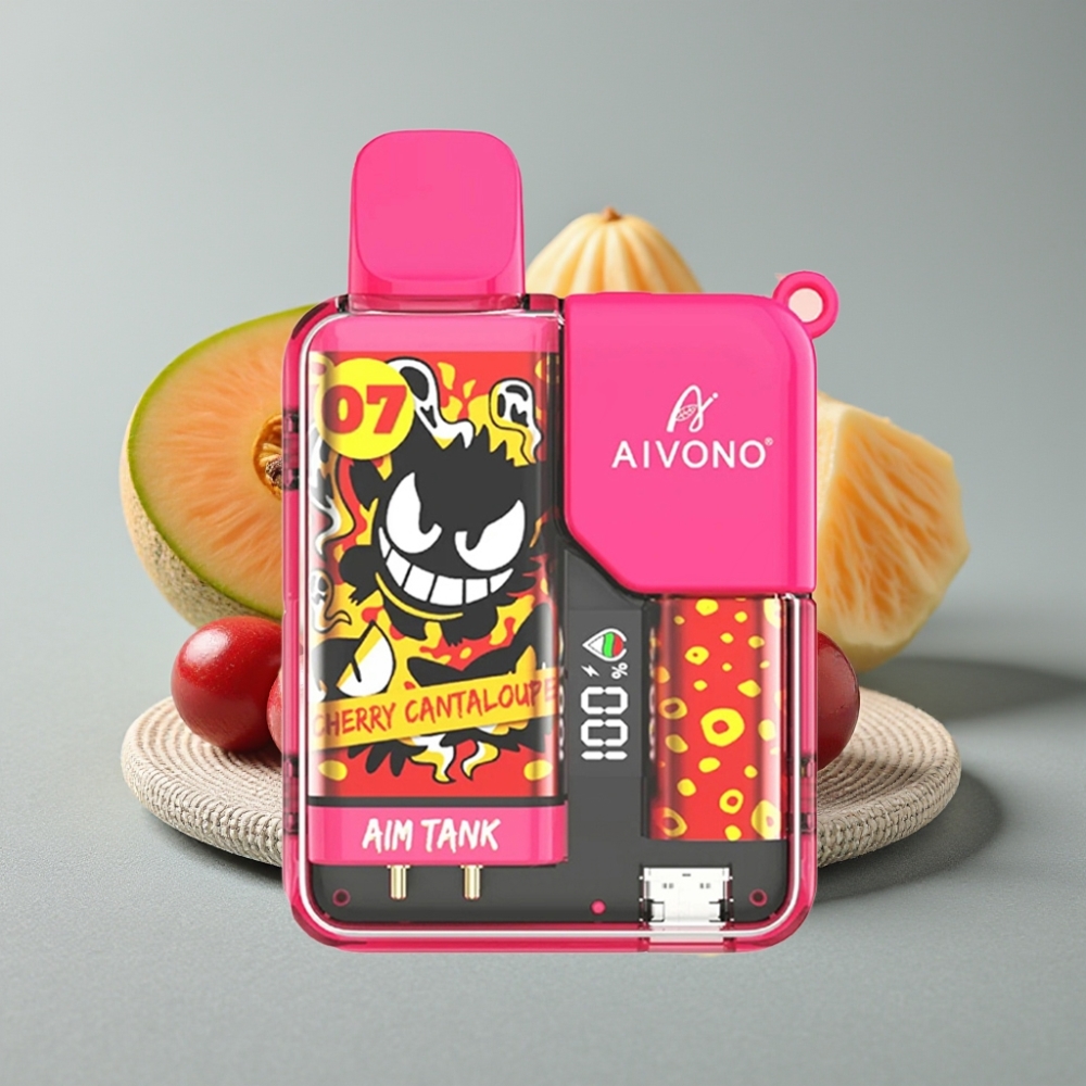 Aivono AIM-TANK 9500 Puffs 18ml LCD Cereja Melão vape Portugal