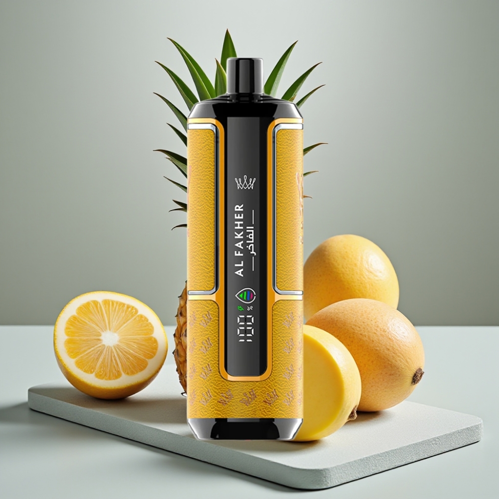 Al Fakher Crown Bar 15K Hypermax 22ml 600mAh Tipo C Manga Abacaxi vape Portugal