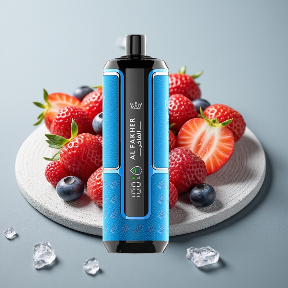 Al Fakher Crown Bar 15K Hypermax 22ml 6mg Berry Ice Disposable Vape