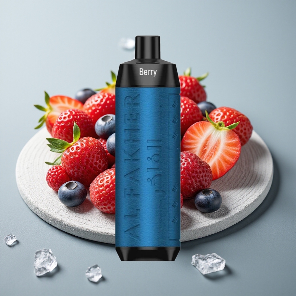 Al Fakher Crown Bar 8000 Crystal Descartável Berry Gelo 18ml 5mg USB-C