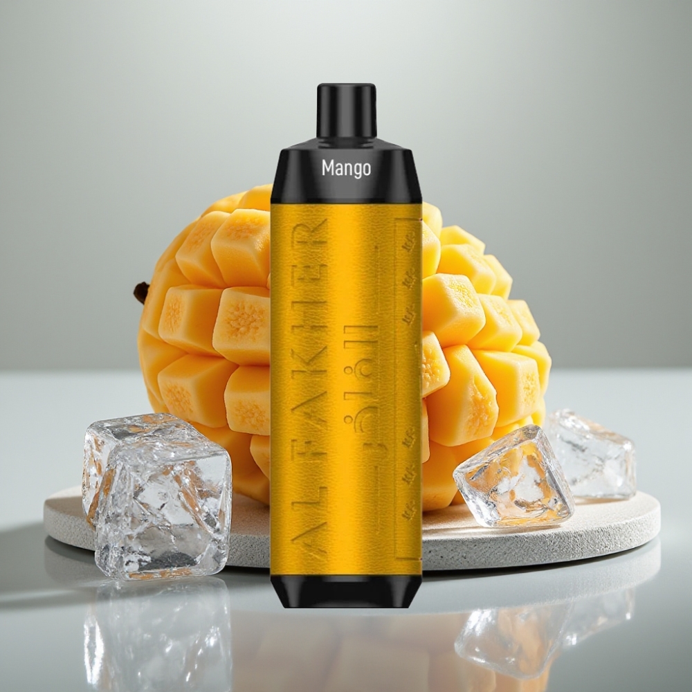 Al Fakher Crown Bar 8000 Crystal Disposable Vape Manga Gelo 18ml 5mg