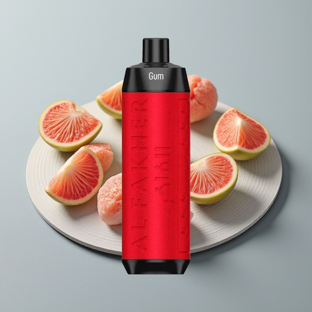 Al Fakher Crown Bar 8000 Crystal Vape Descartável Sabor Chiclete 18ml 5mg