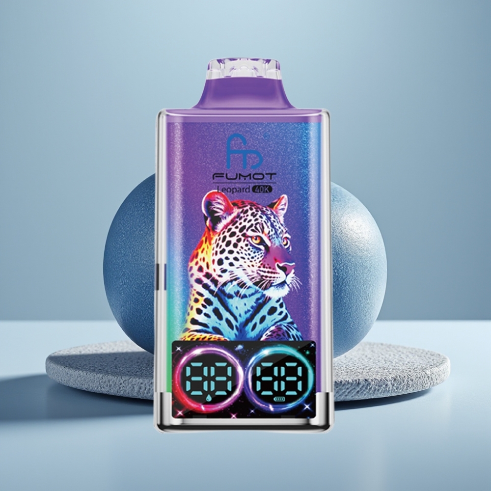 Fumot Leopard 40K Puffs 0%-5% Nicotine 700mAh Dual Mesh Mr Blue Tipo-C