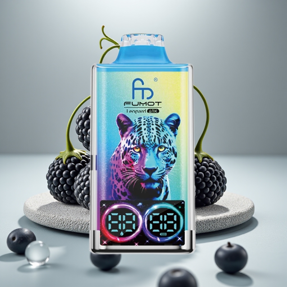 Fumot Leopard 40K Puffs Dual Mesh 700mAh Tipo-C Dragão Negro Gelo vape Portugal