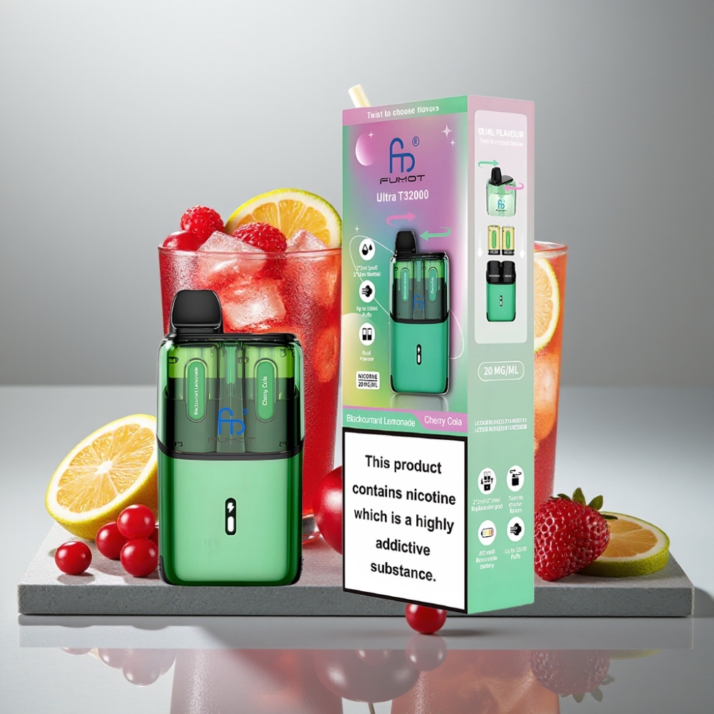 Fumot Ultra T32000 24ml 800mAh Type-C Groselha Limonada - Cola Cereja