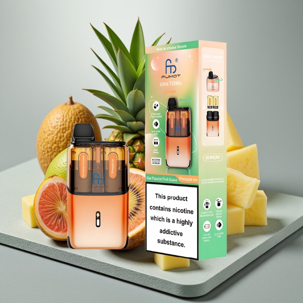 Fumot Ultra T32000 32000 Puffs 24ml Kiwi Maracujá Goiaba - Abacaxi Gelo