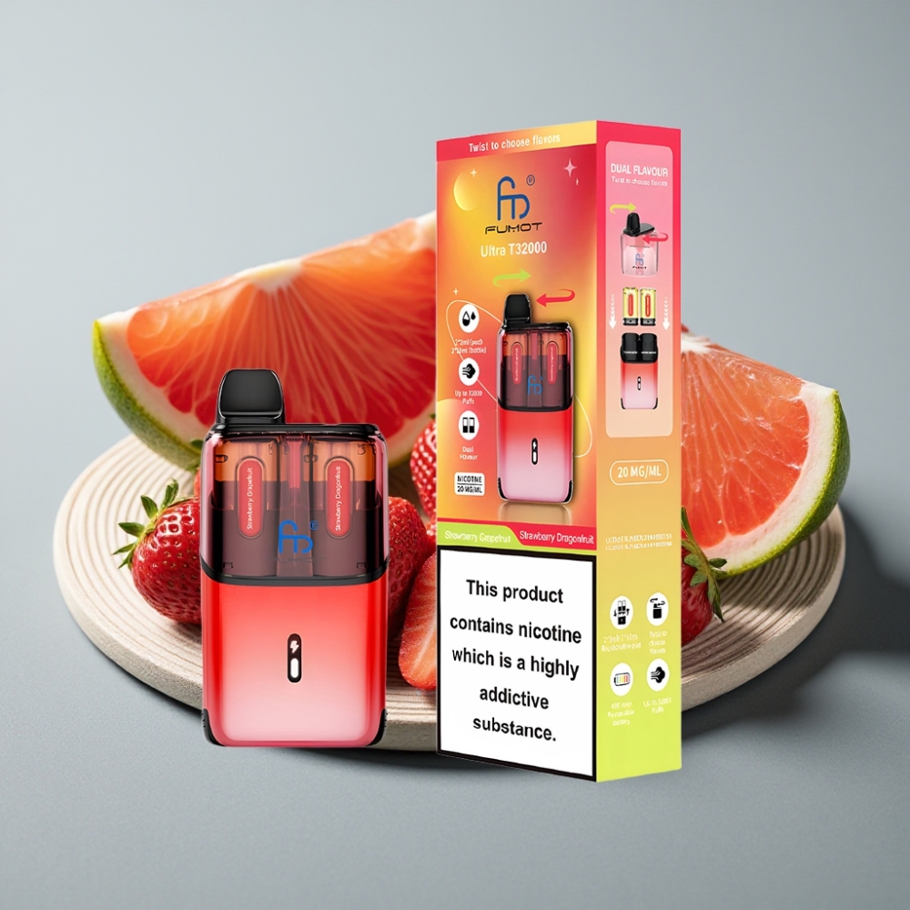 Fumot Ultra T32000 32000 Puffs 800mAh Morango Toranja - Morango Pitaya