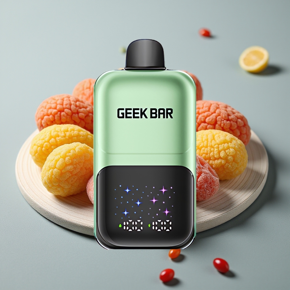 GEEK BAR 2GO 50000 Puffs Tela Interativa 20ml Sabor Doces Azedos & Frutas Azedas