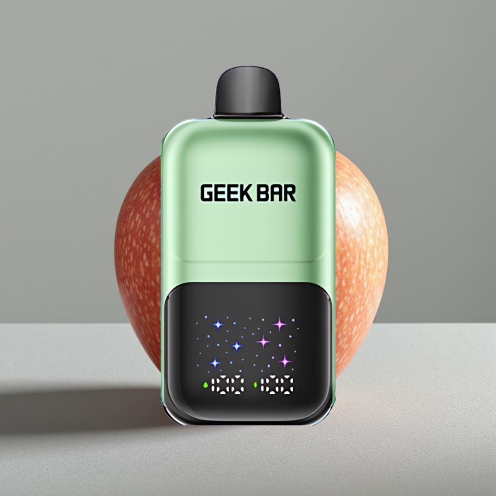 GEEK BAR 2GO Two Series 50000 Puffs Tela Interativa Dual Tanque Maçã Dupla A&B