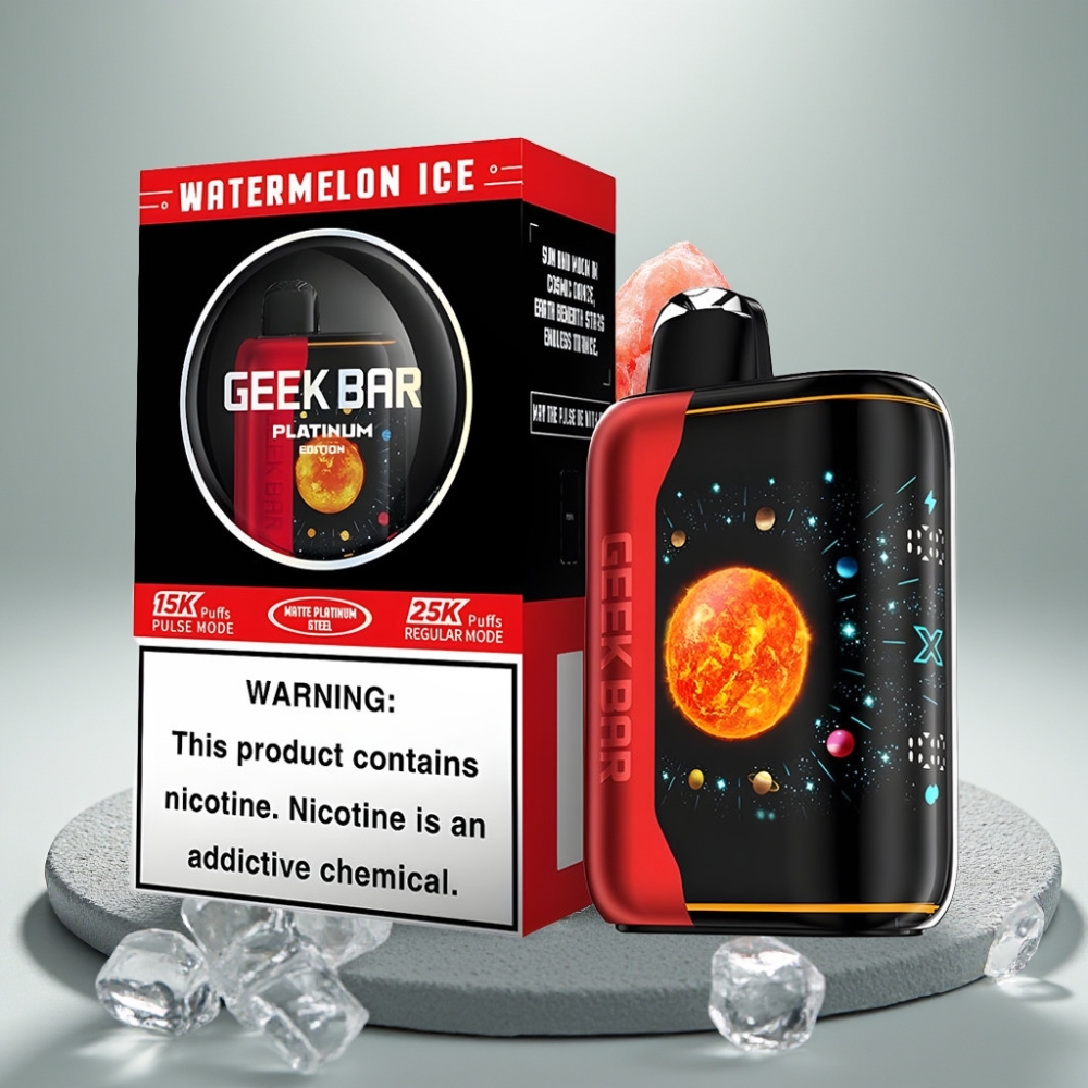 GEEK BAR Platinum Edition 25000 Puffs USB-Type C Melancia Gelada vape Portugal