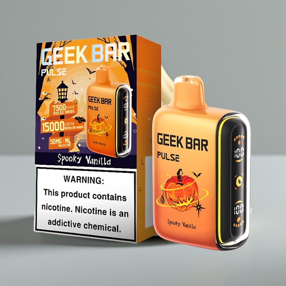 Geek Bar Pulse 15000 Puffs 16ML 5% Nic USB-C Halloween Edition vape Portugal