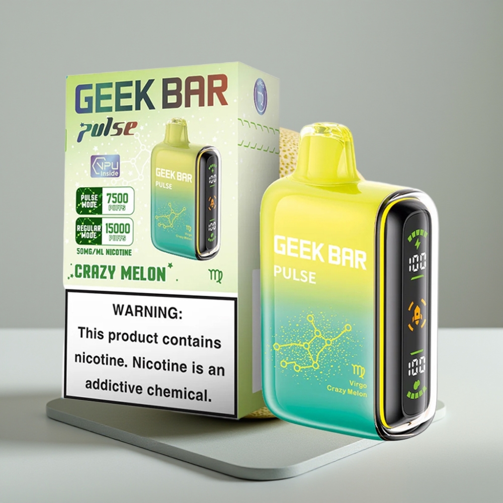 Geek Bar Pulse 15000 Puffs 16ML 5% USB-C 650mAh Zodíaco vape Portugal
