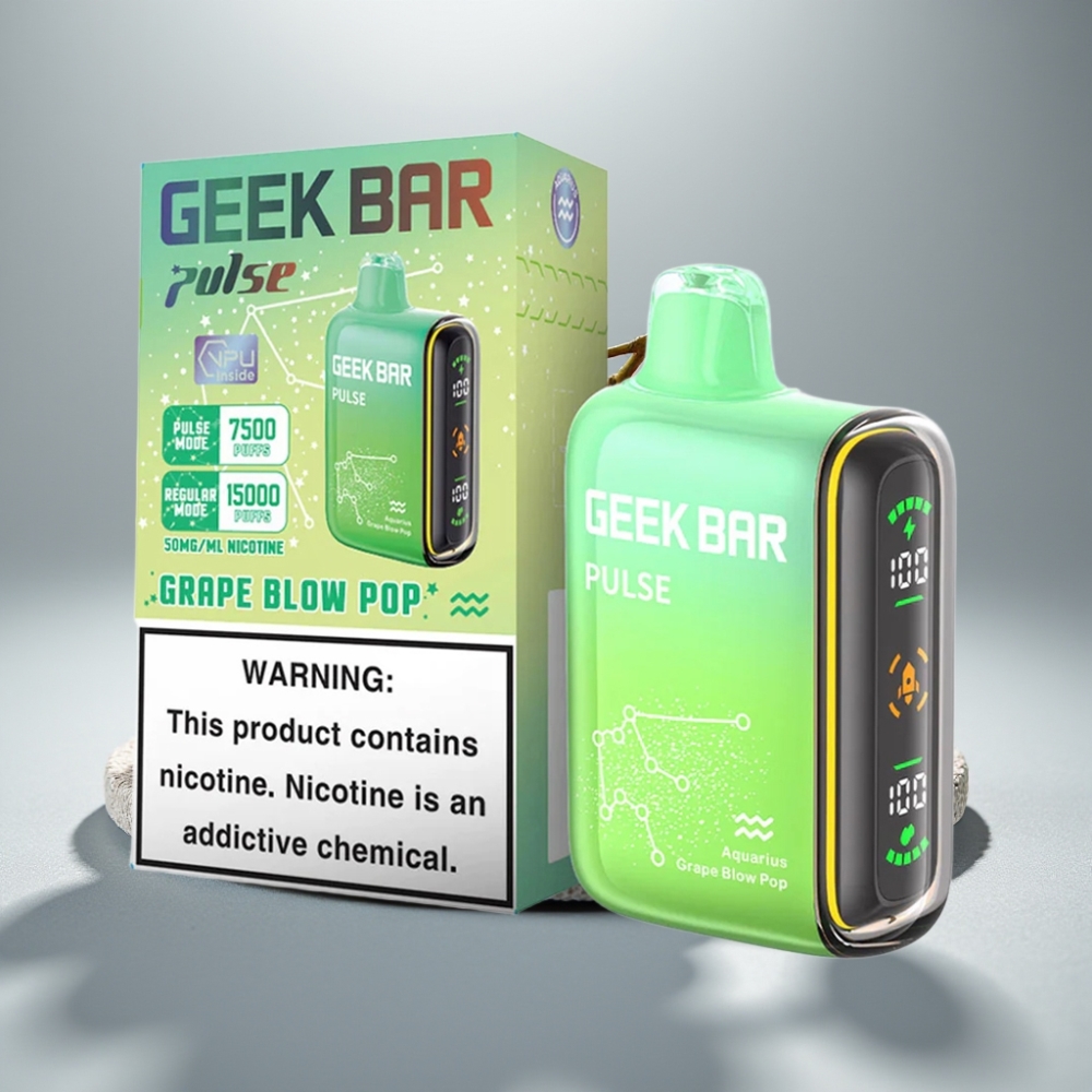 Geek Bar Pulse 15000 Puffs 16ML 5% USB-C 650mAh Zodíaco vape Portugal