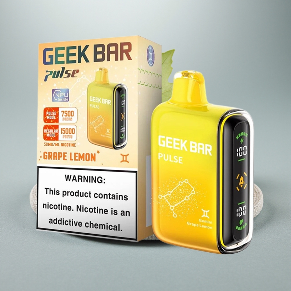 Geek Bar Pulse 15000 Puffs 16ML 5% USB-C 650mAh Zodíaco vape Portugal
