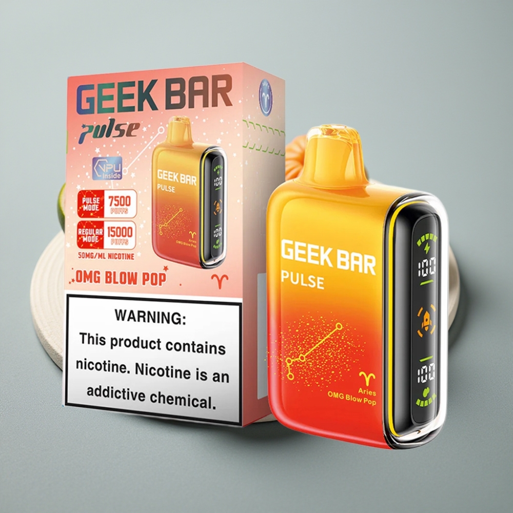 Geek Bar Pulse 15000 Puffs 16ML 5% USB-C 650mAh Zodíaco vape Portugal
