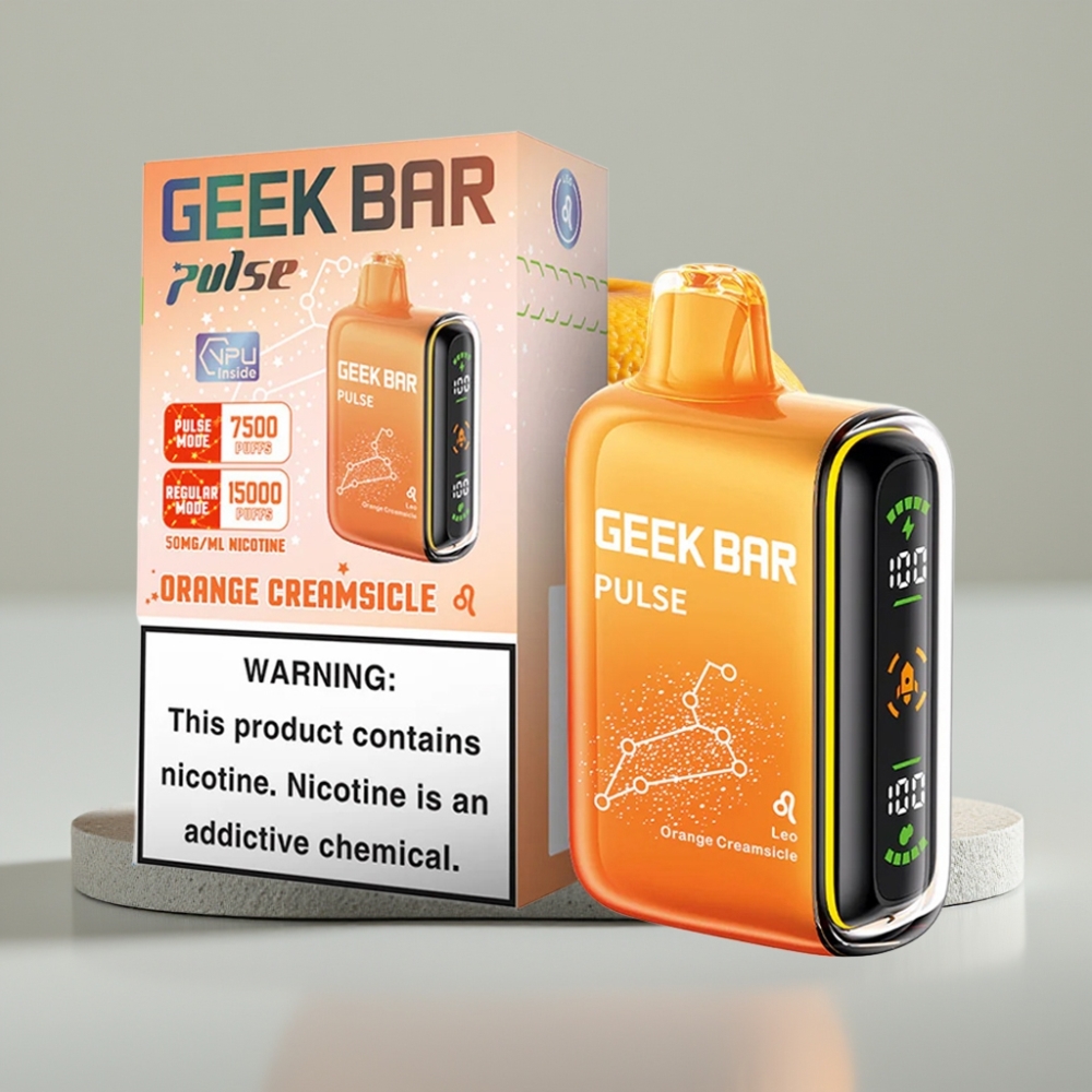 Geek Bar Pulse 15000 Puffs 16ML 5% USB-C 650mAh Zodíaco vape Portugal