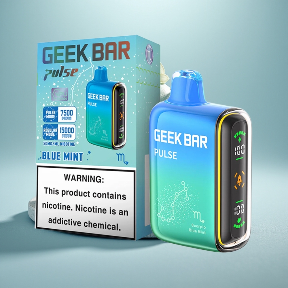 Geek Bar Pulse 15000 Puffs 16ML 5% USB-C 650mAh Zodíaco vape Portugal