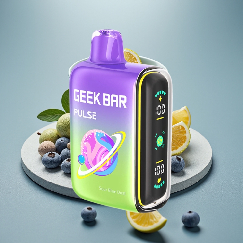 Geek Bar Pulse 15000 Puffs 16ML 5% USB-C Ajustável Sour Edition vape Portugal