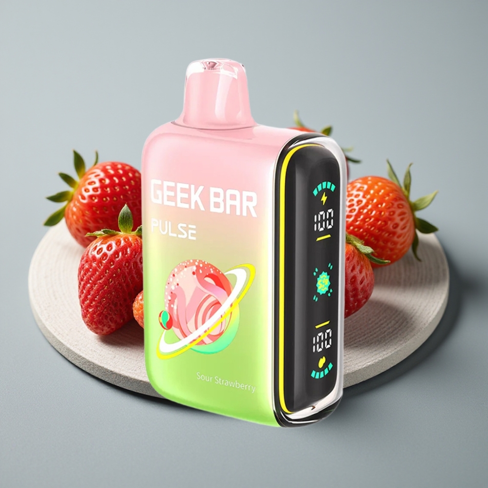 Geek Bar Pulse 15000 Puffs 16ML 5% USB-C Ajustável Sour Edition vape Portugal