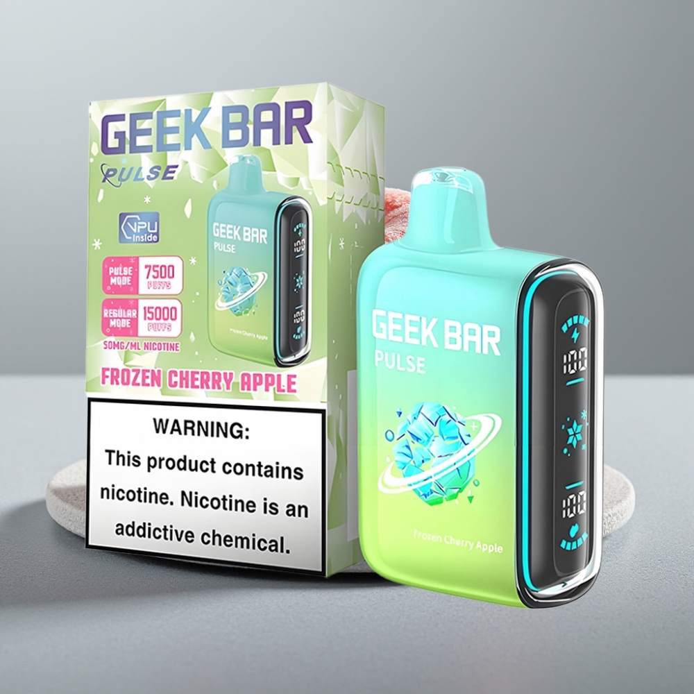 Geek Bar Pulse 15000 Puffs 16ML 5% USB-C Edição Congelada vape Portugal