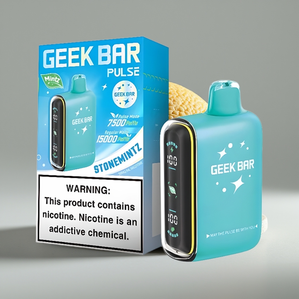 Geek Bar Pulse 15.000 Puffs 16ML 5% Nicotina USB-C Menta vape Portugal