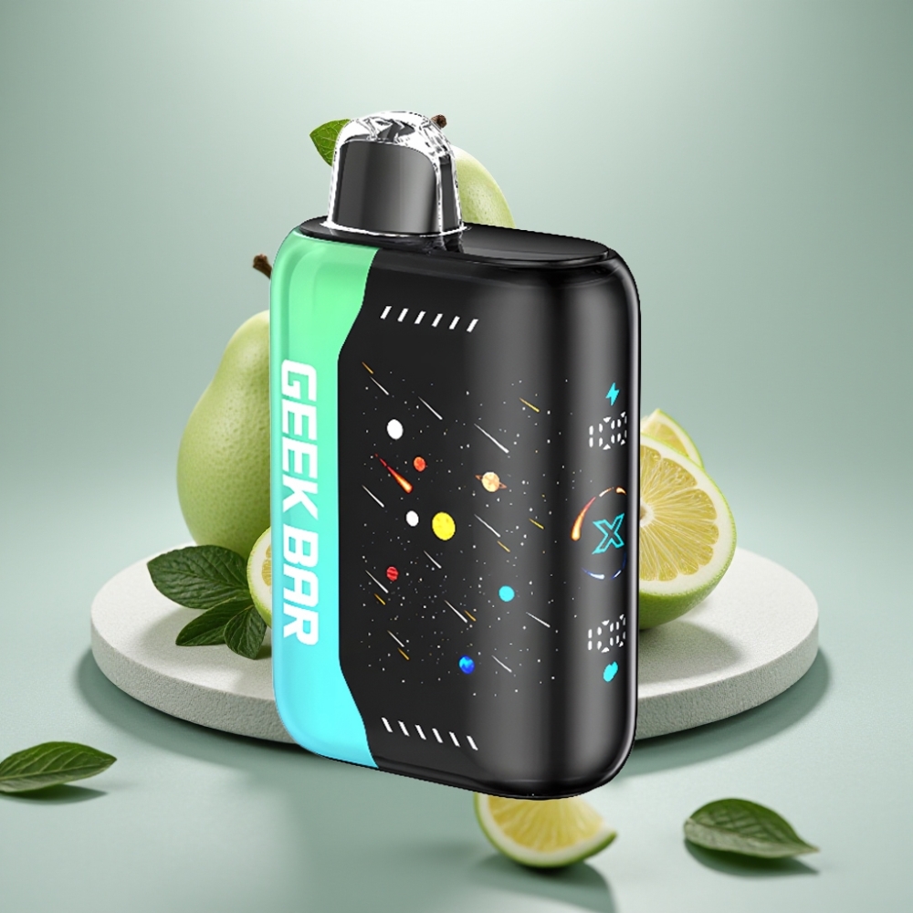 Geek Bar Pulse X 25000 Puffs Edição Meteor com Tela 3D e USB Type-C