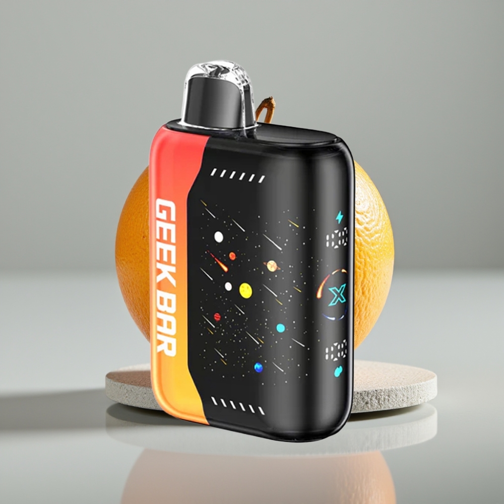 Geek Bar Pulse X 25000 Puffs Edição Meteor com Tela 3D e USB Type-C