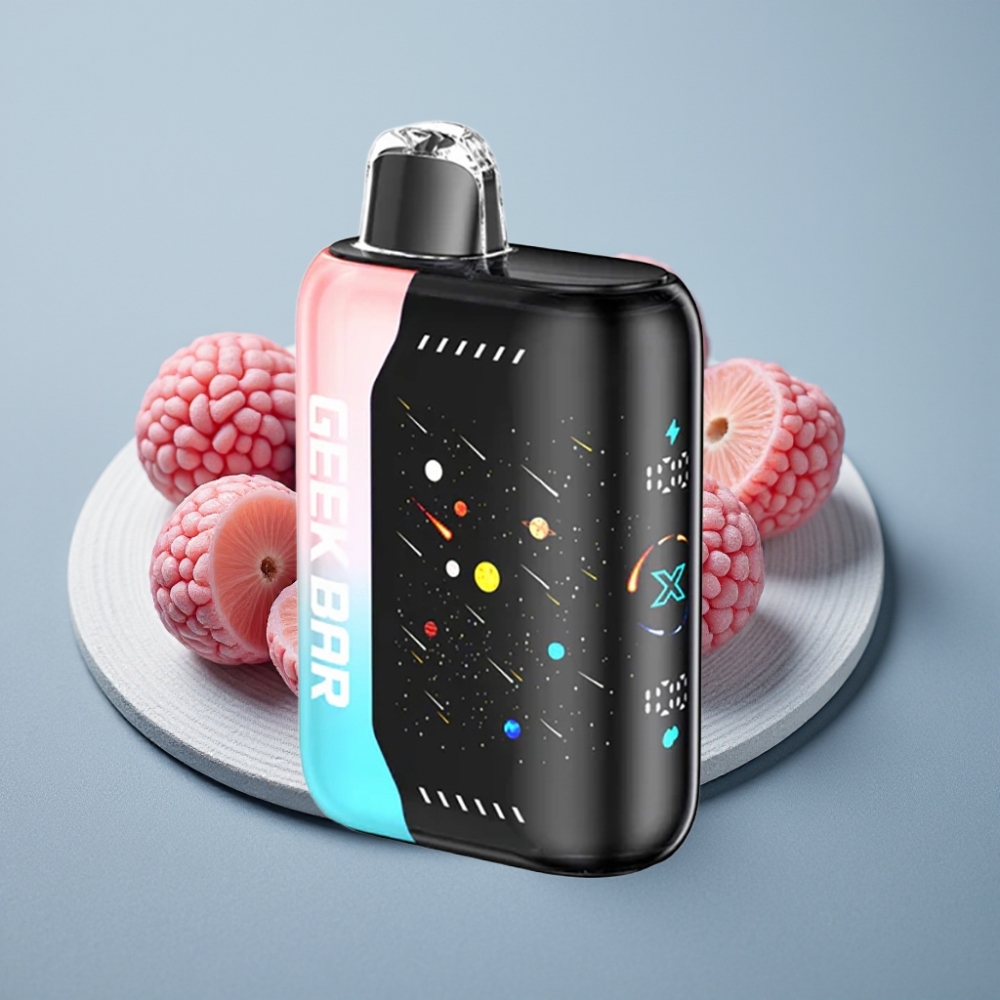 Geek Bar Pulse X 25000 Puffs Edição Meteor com Tela 3D e USB Type-C