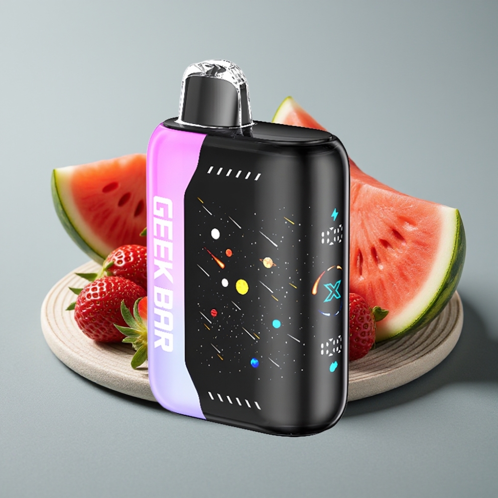 Geek Bar Pulse X 25000 Puffs Edição Meteor com Tela 3D e USB Type-C