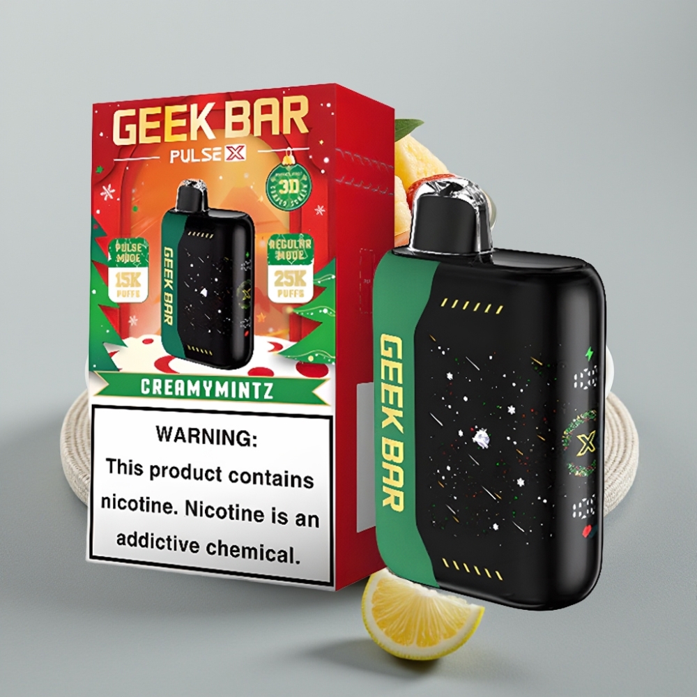 Geek Bar Pulse X 25000 Puffs com Tela 3D Curva e USB Type-C vape Portugal