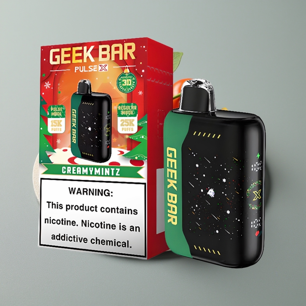 Geek Bar Pulse X 25000 Puffs com Tela 3D Curva e USB Type-C vape Portugal