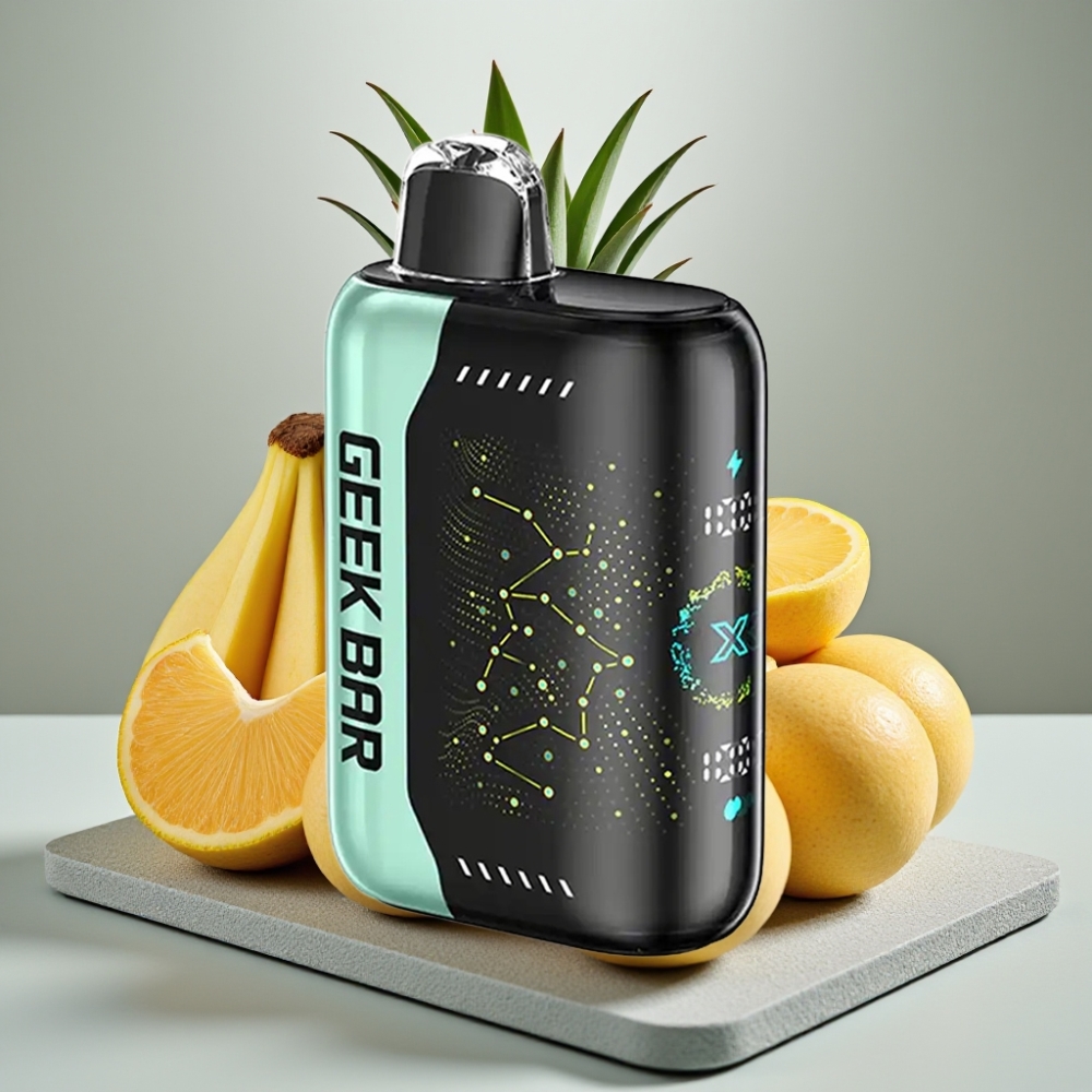 Geek Bar Pulse X 25000 Puffs com Tela 3D, USB-C e Dual Mesh Coil vape Portugal