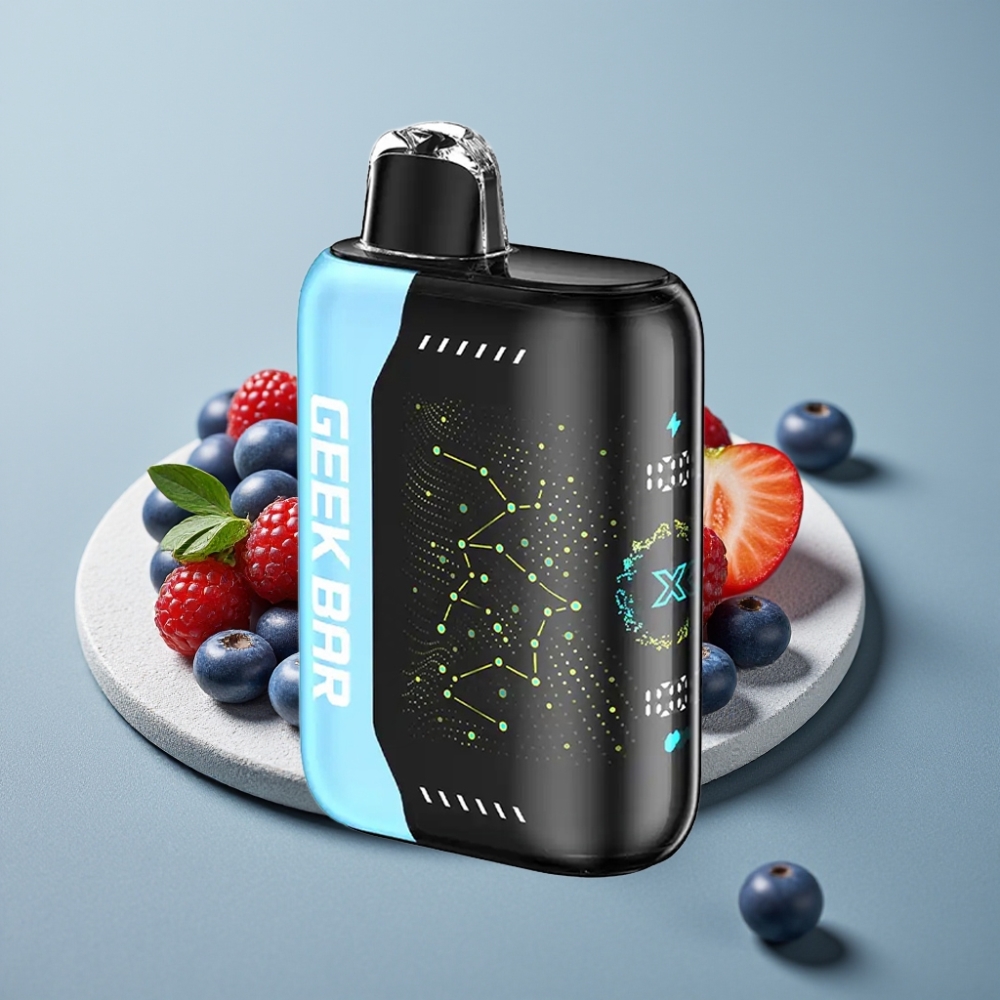 Geek Bar Pulse X 25000 Puffs com Tela 3D, USB-C e Dual Mesh Coil vape Portugal
