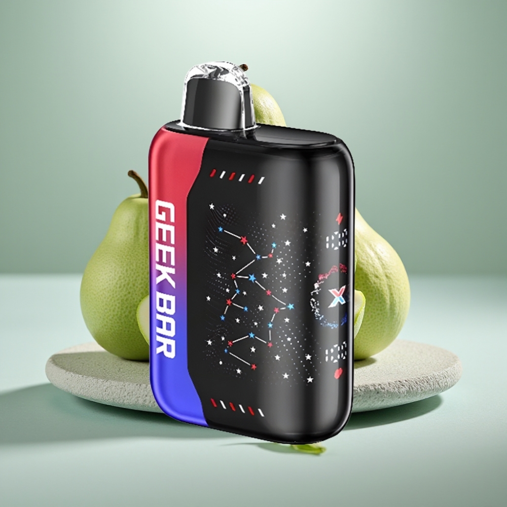Geek Bar Pulse X 25000 Puffs com Tela Curva 3D, USB-C e Dual Mesh Coil