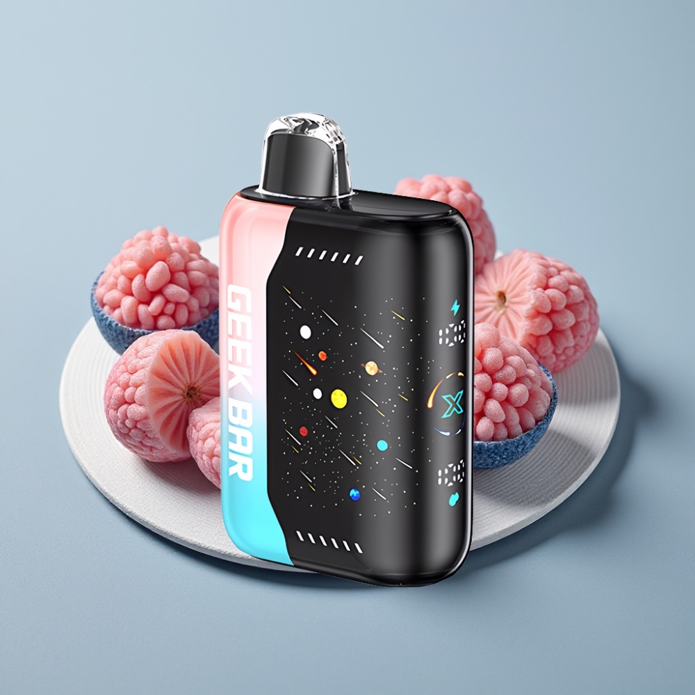 GEEK BAR Pulse X 42K Puffs Meteor Edition Rosa & Azul com Tela 3D e Bateria 820mAh