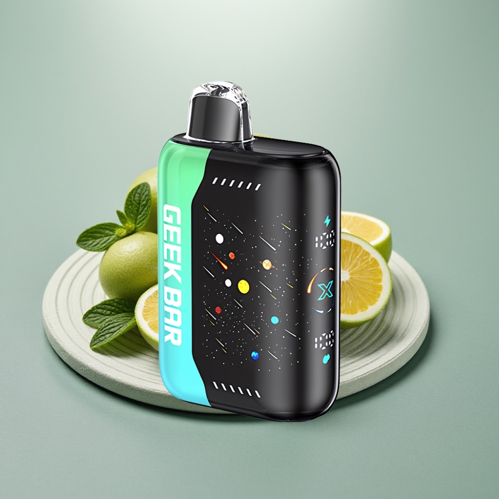 GEEK BAR Pulse X 42K Puffs Meteor Edition Tela Curva 3D Menta ATL vape Portugal